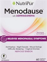 Nutripur Menodause - Menopausal formula, 60 vegeta