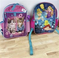 Two Girls Backpacks - Used