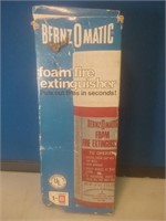 Sensormatic fire extinguisher in original box