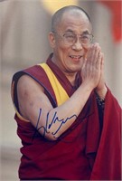 Autograph Dalai Lama Photo