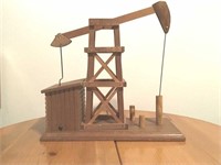 WOOD CRAFTSMAN OIL RIG MUSIC PLAYS 'IMPOSSIBLE