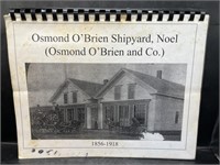BOOK ON OSMANS O'BRIEN SHIPYARD IN NOEL