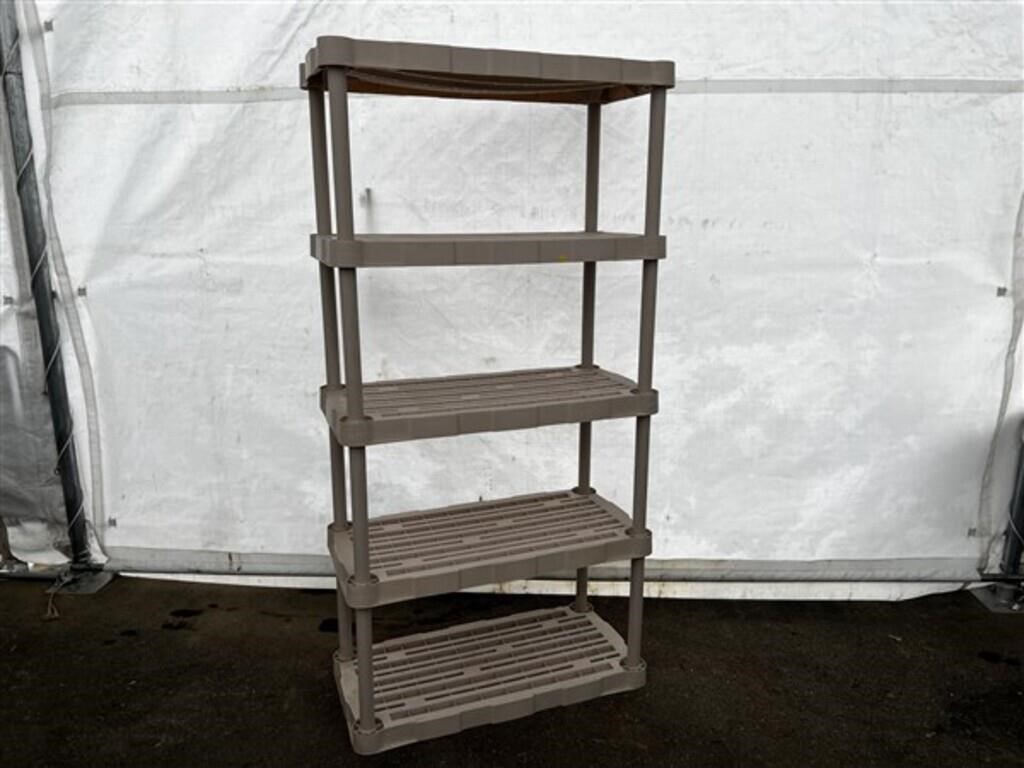 6 Ft. Plastic Shelving