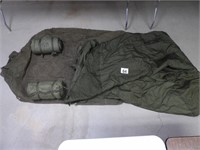 Military Tents and Sleeping Bags