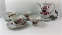 JAPANESE TEA SET W/ WARMER