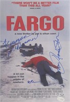 Fargo cast signed mini poster