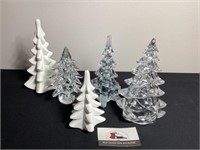 Glass Christmas Trees