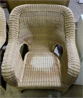(W) Wicker Chair 36” tall