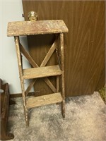 Step ladder-folding chairs