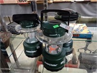 3 COLEMAN ELECTRIC LANTERNS