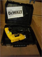 DeWalt Electric 3/8" Drill W/ Case