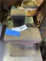 (2) Hand Made Anvils
