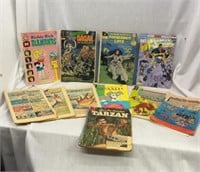 Vintage Comics, With & Without Covers as found,