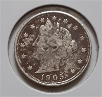 LIBERTY (V) NICKEL-1905-P