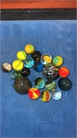 New machine made marbles