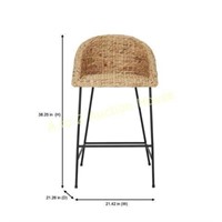 WICKER BAR STOOL 1 pcs