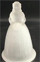Imperial Satin Glass Figural Bell