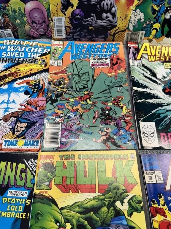 10 misc. Marvel comics