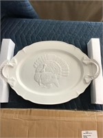 Oval Turkey Platter New in Box 16 x 14