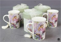 Angel Star Mugs w/Decorative Boxes / 3 pc