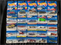 25 - Hot Wheels cars