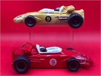 Mario Andretti Porcelain Indy Car Decanters