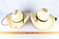 Stetson 56/7 & Bailey 7 1/8 Cowboy Western Hats