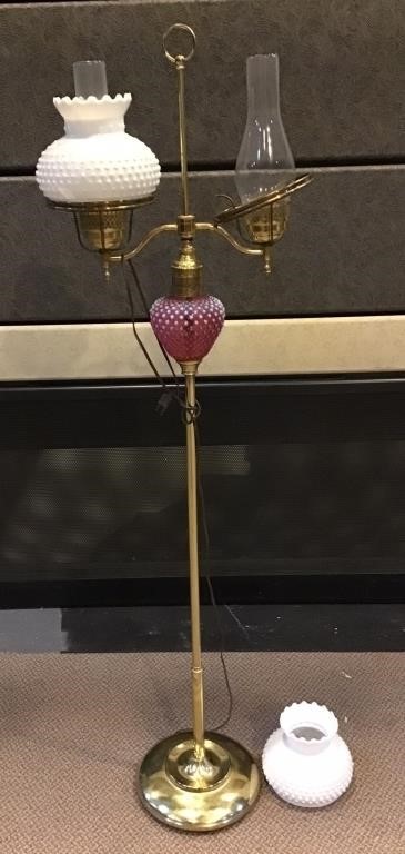 Vintage 60” Tall Floor Lamp