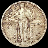 1917-D Standing Liberty Quarter LIGHTLY