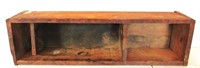 Wooden Storage Box 9"T x 31.5"W x 7.5"D