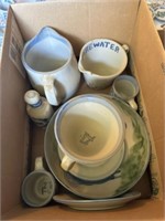 Box of Mary Hadley Pottery