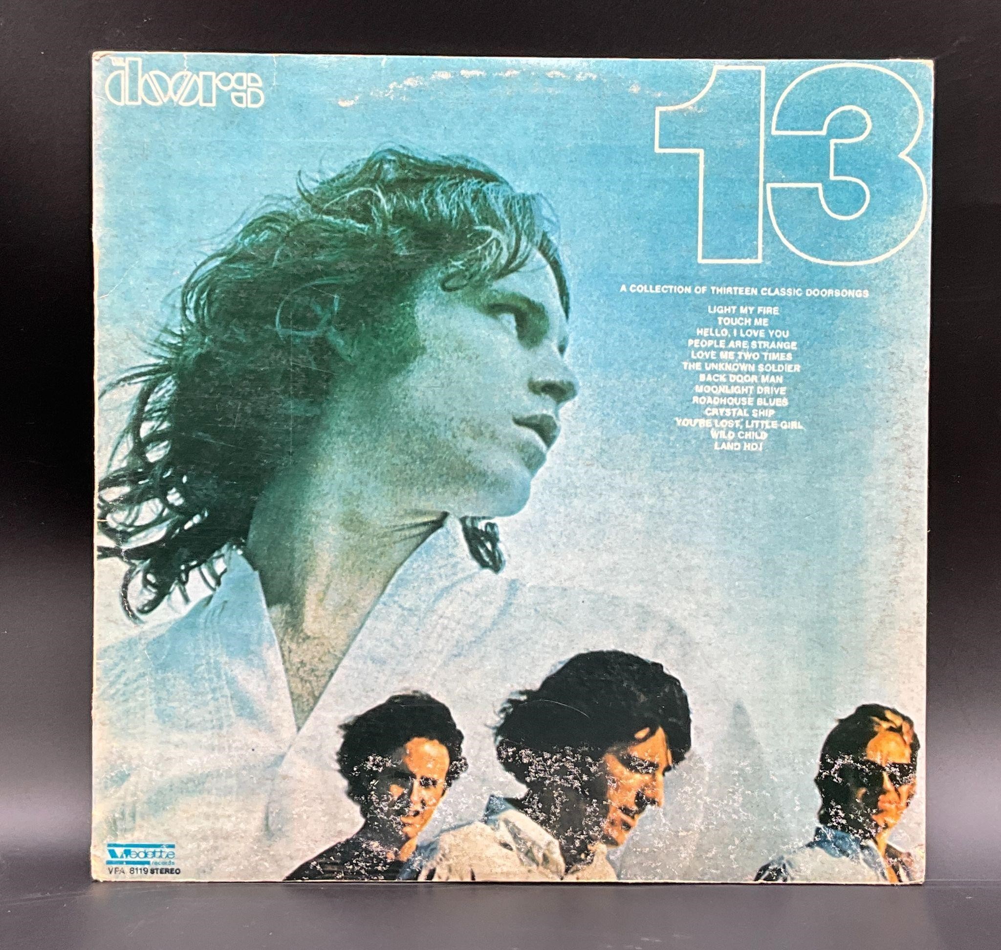 1970 Doors "13" Italy Import Psych Rock LP