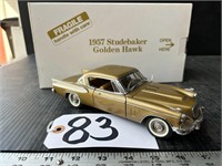 Die Cast Danbury Mint 1957 Studebaker Golden Hawk