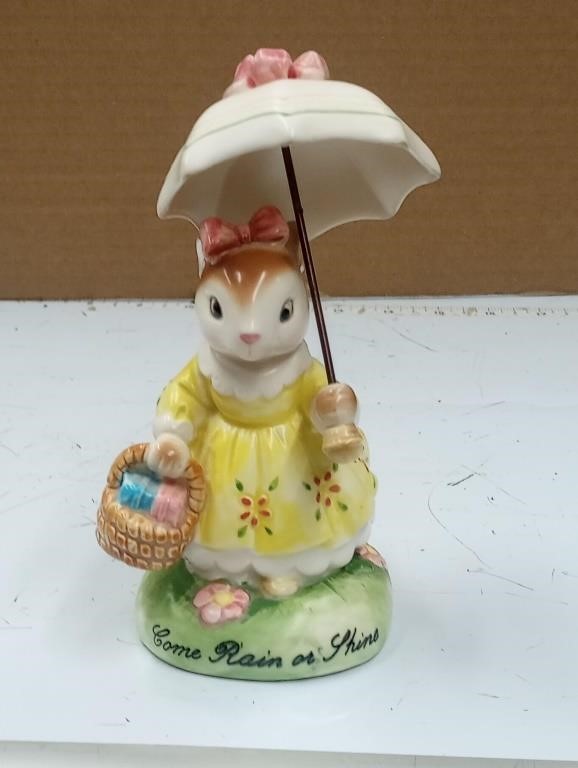 Avon Cherished Moments rabbit Figurine