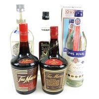 Liquor Bottles - Assorted (5)