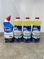Household Ammonia and Toilet Bowl Cleaner