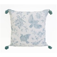 Decor Therapy 22"x22" Gray Mist Decorative Pillow