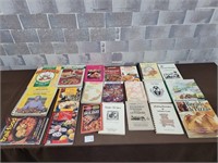 Mix lot of old cook books