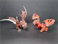 Toy Dragon Action Figures, Lot of 2