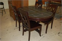 Tile Top Table & Matching Chairs - Modern