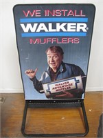Walker Mufflers "We Install" Advertising Sign