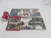 6 jeux pour PlayStation 3 dont Resident Evil
