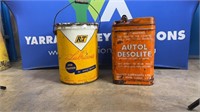 2 FUEL CANS