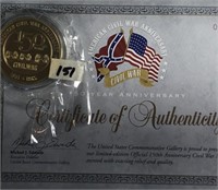 150th Anniversary of the Civil War Medallion