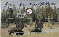 American Bison Nickel Collection, 2005 Colorized