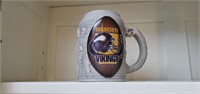 Miller Lite Minnesota Vikings beer stein