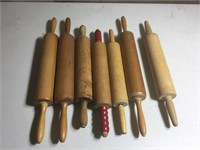 7 Wooden rolling pins