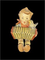 Hummel boy on accordian