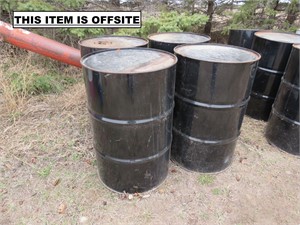 (4) 45 GALLON DRUMS (OFFSITE)