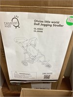 Olivia’s Little World doll jogging stroller